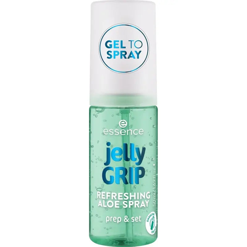 Αναζωογονητικό σπρέι Essence με αλόη Jelly Grip, 50 ml