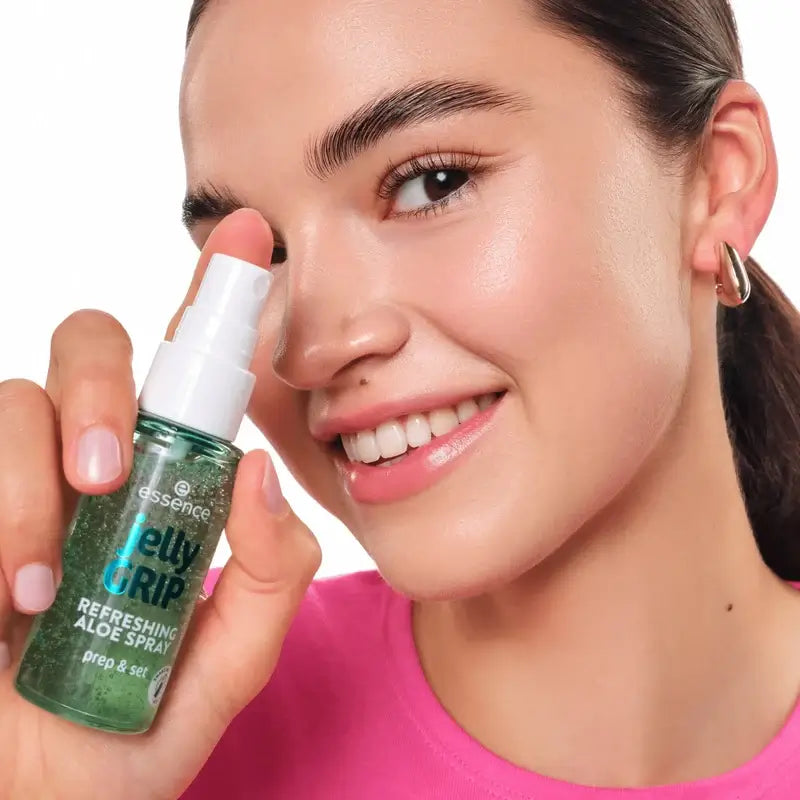 Αναζωογονητικό σπρέι Essence με αλόη Jelly Grip, 50 ml