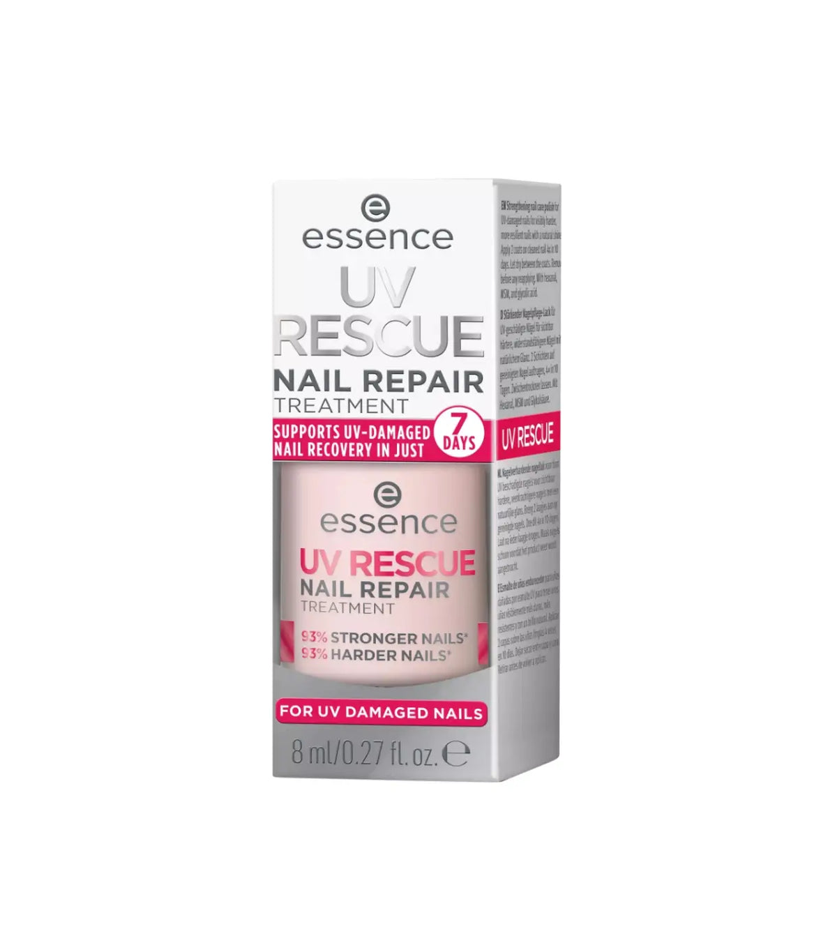 Essence Αναπλαστική περιποίηση νυχιών UV Rescue 01, 8 ml