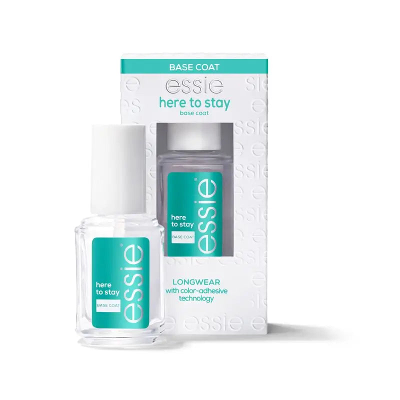 Essie Θεραπεία νυχιών με τεχνολογία «Adhesión Color», που παρατείνει τη διάρκεια του βερνικιού - Βάση Here To Stay - 13,5 ml