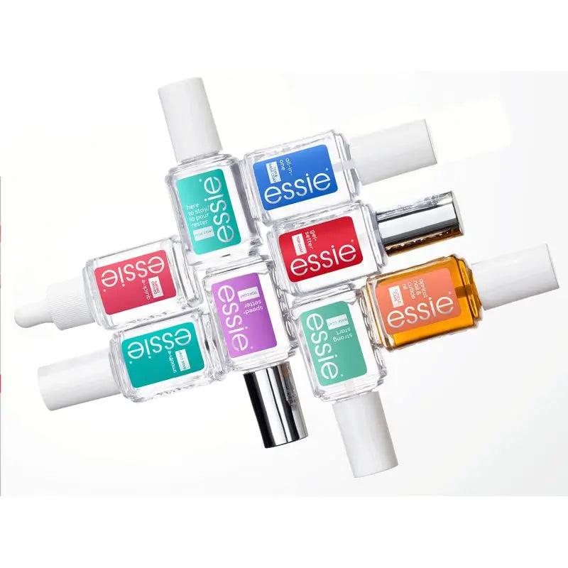 Essie Θεραπεία νυχιών με τεχνολογία «Adhesión Color», που παρατείνει τη διάρκεια του βερνικιού - Βάση Here To Stay - 13,5 ml