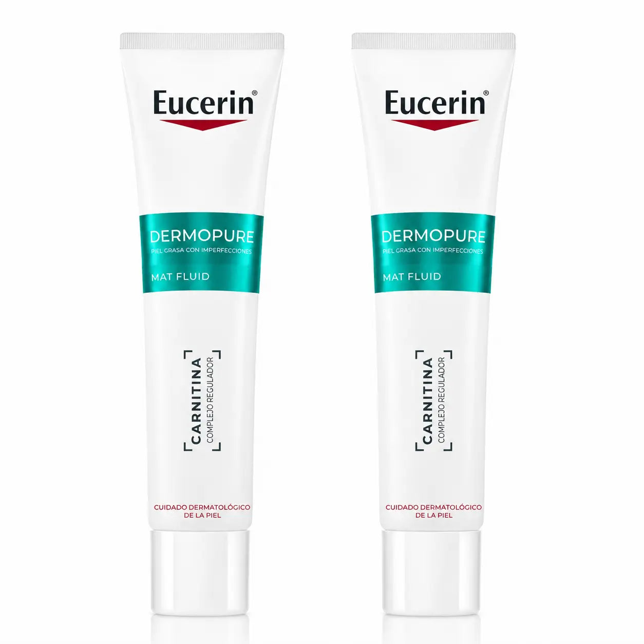Eucerin Dermopure Ενυδατικό και Ματ Ενυδατικό Υγρό για το Πρόσωπο, 50 ml, συσκευασία 2 τεμαχίων