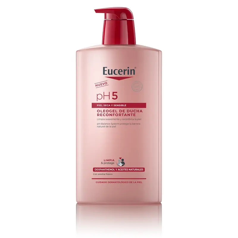 Eucerin Oleogel Αναζωογονητικό Αφρόλουτρο, 1000 ml
