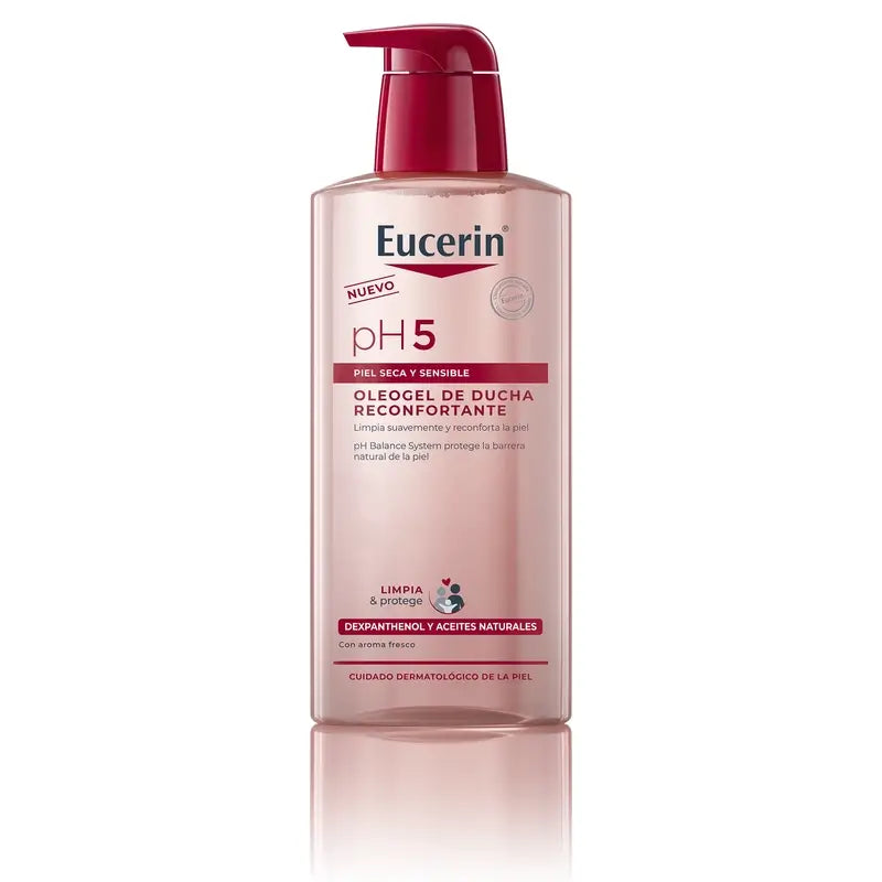 Eucerin Oleogel Αναζωογονητικό Αφρόλουτρο, 400 ml