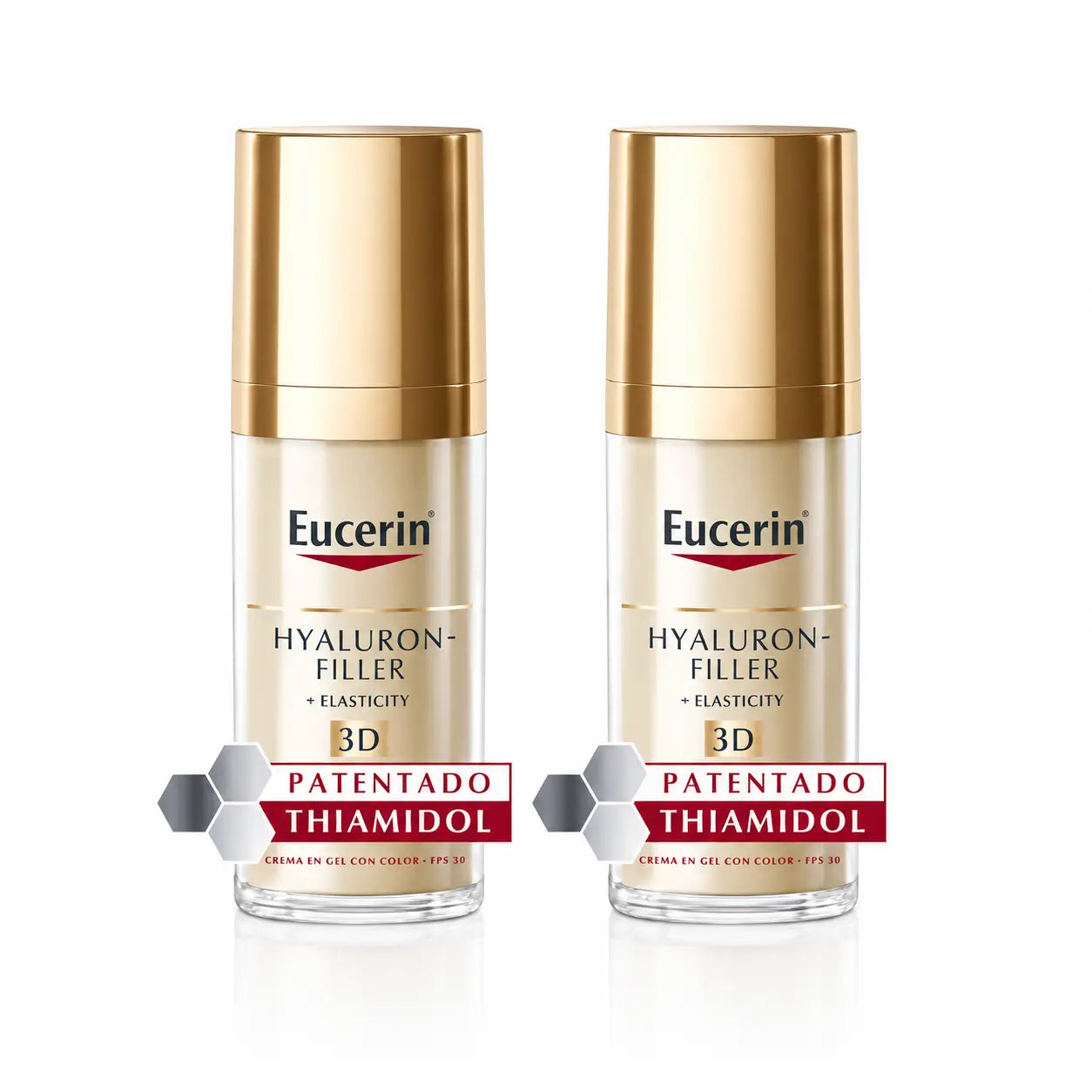 Eucerin Hyaluron Filler + Elasticity Ορός με υαλουρονικό οξύ 30 ml, συσκευασία 2 τεμαχίων