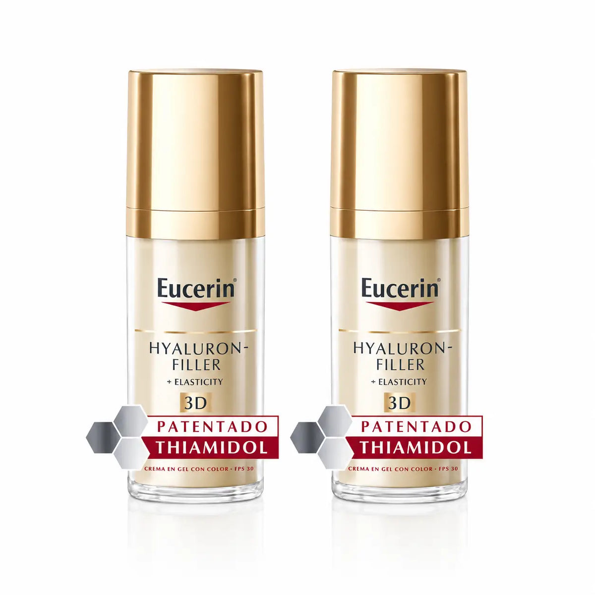 Eucerin Hyaluron Filler + Elasticity Ορός με υαλουρονικό οξύ 30 ml, συσκευασία 2 τεμαχίων