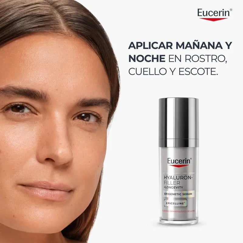 Eucerin Hyaluron-Filler + Longevity Epigenetic Serum, 30 ml