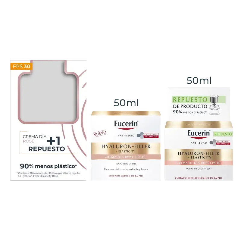 Eucerin Αντιγηραντική Σειρά Rosé SPF 30, 50 ml + Ανταλλακτικό, 50 ml