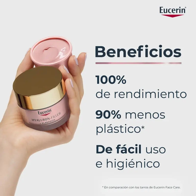 Eucerin Refill Κρέμα Ημέρας Rosé Hyaluron Filler Elasticity, 50 ml