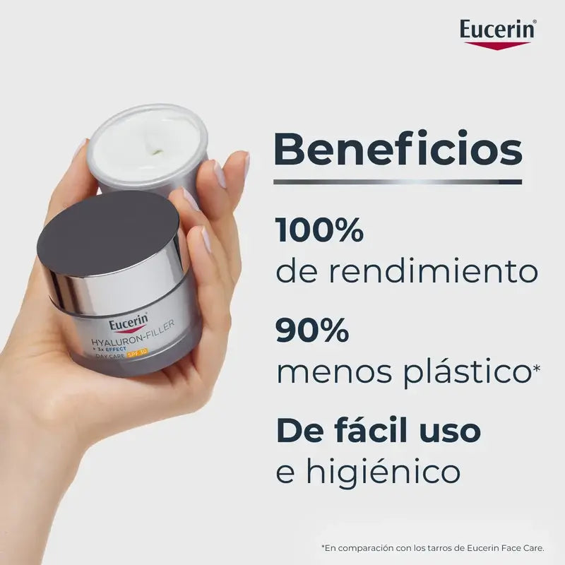 Eucerin Refill Κρέμα Ημέρας SPF 30 Hyaluron Filler, 50 ml