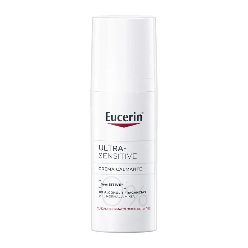 Eucerin Ultra-Sensitive Καταπραϋντική Κρέμα για Κανονικό έως Μικτό Δέρμα, 50 ml