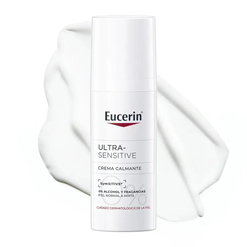 Eucerin Ultra-Sensitive Καταπραϋντική Κρέμα για Κανονικό έως Μικτό Δέρμα, 50 ml