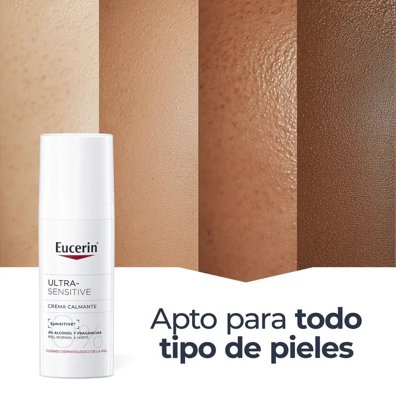 Eucerin Ultra-Sensitive Καταπραϋντική Κρέμα για Κανονικό έως Μικτό Δέρμα, 50 ml