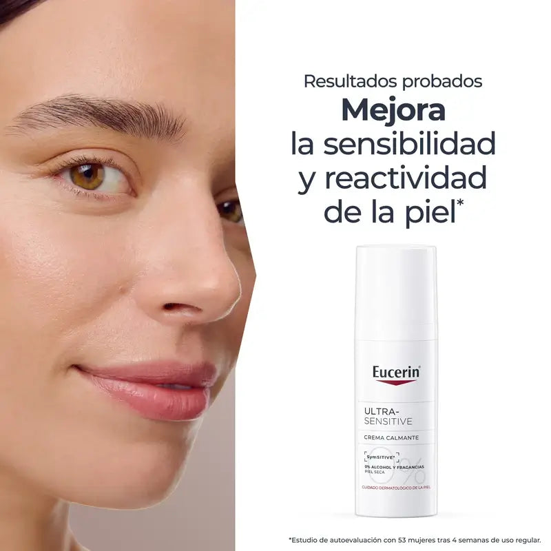 Eucerin Ultra-Sensitive Καταπραϋντική Κρέμα για Ξηρό Δέρμα, 50 ml