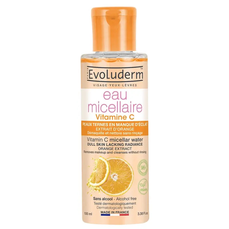 Evoluderm Μικελικό Νερό με Βιταμίνη C, 100 ml