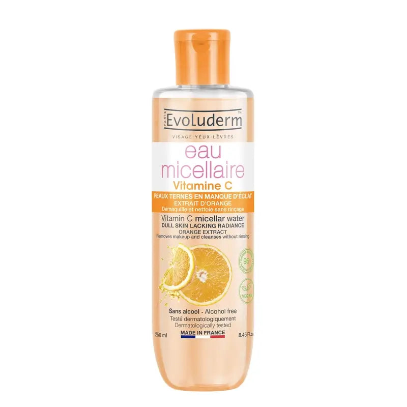 Evoluderm Μικκυλιακό Νερό με Βιταμίνη C, 250 ml