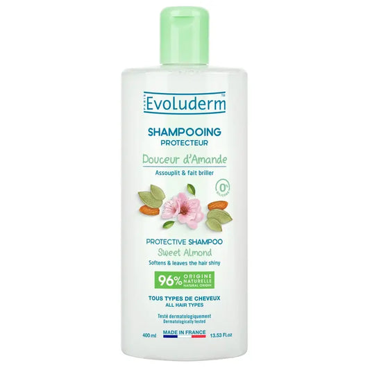 Evoluderm Σαμπουάν Γλυκιά Αμυγδαλιά, 400 ml
