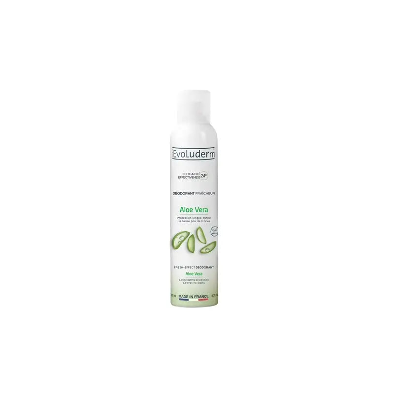 Evoluderm Αποσμητικό με Αλόη Βέρα 24 ωρών, 200 ml
