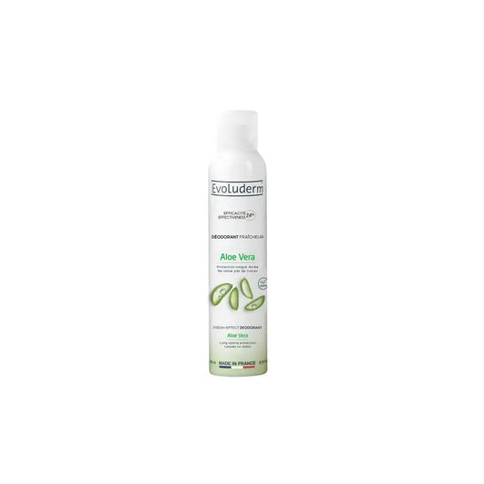 Evoluderm Αποσμητικό με Αλόη Βέρα 24 ωρών, 200 ml