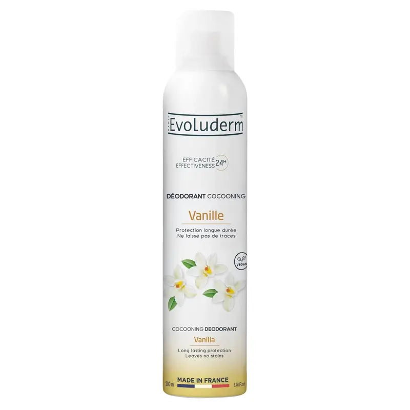 Evoluderm Αποσμητικό Βανίλια 24 ωρών, 200 ml