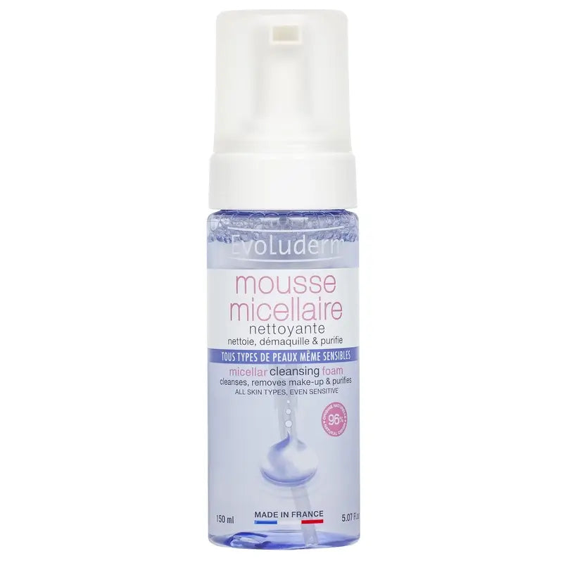 Evoluderm Μικκυλιακό Αφρόλουτρο - Mousse Micellaire, 150 ml