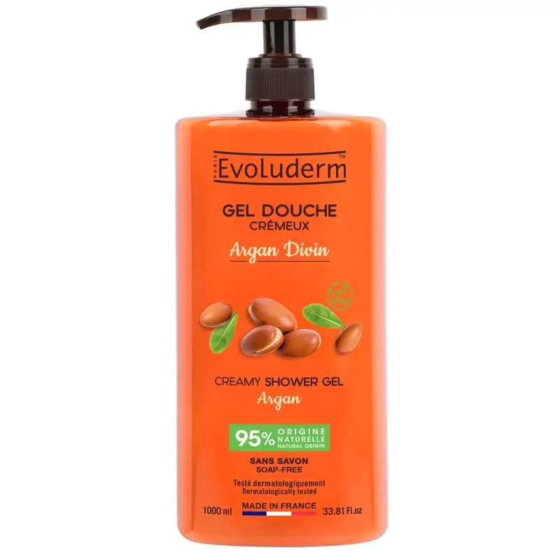 Evoluderm Αφρόλουτρο Argan Divin, 1000 ml