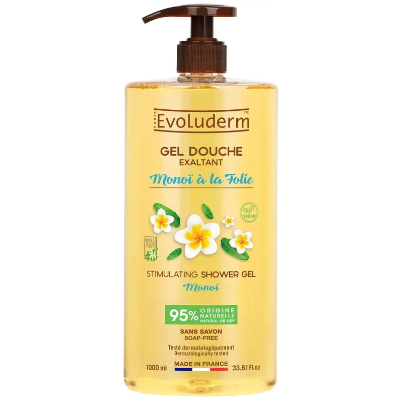 Evoluderm Αφρόλουτρο Monoi A La Folie, 1000 ml