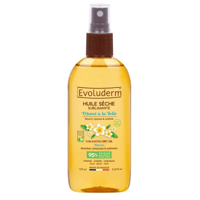 Evoluderm Monoi A La Folie Ξηρό Λάδι, 125 ml