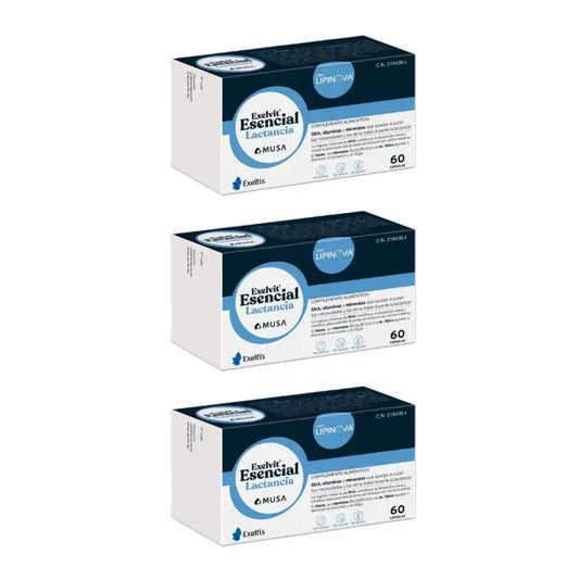 Exelvit Lactation Essential, 3x60 capsules