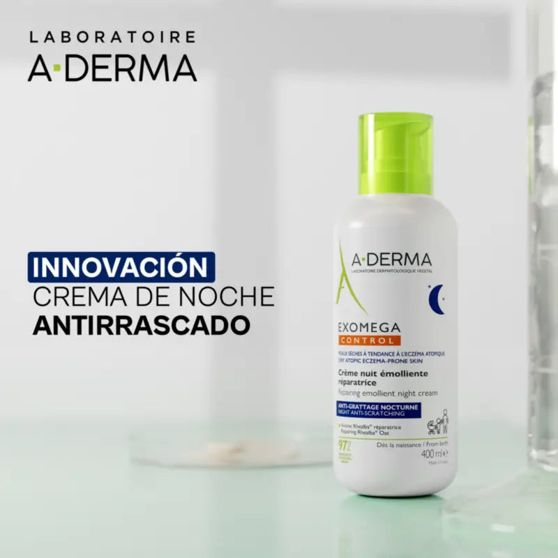 Aderma Exomega Επανόρθωτική και Μαλακτική Κρέμα Νύχτας, 400 ml