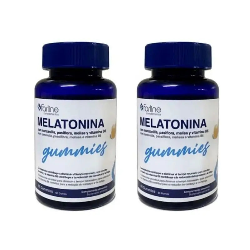 Farline Melatonin, 2X60 Gummies