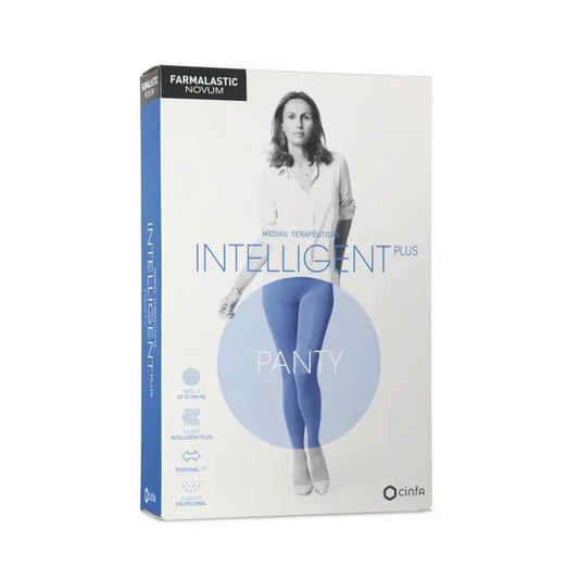 Farmalastic Novum Intelligent Stocking Size Plus Pantyhose Anthracite, Size 3