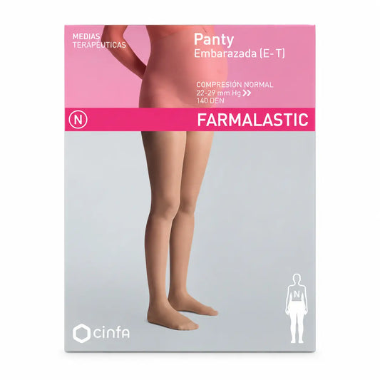 Farmalastic Panty, κανονικής συμπίεσης, για εγκύους, μπεζ, μέγεθος S