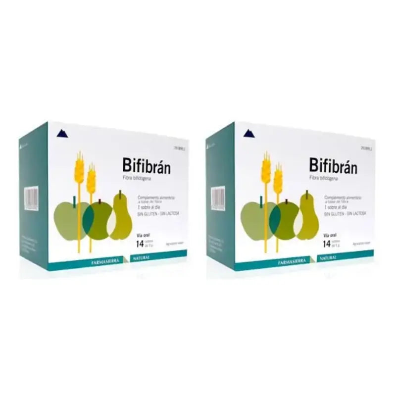 Farmasierra Bifibran 14 Sachets 5 Gr, Pack Of 2