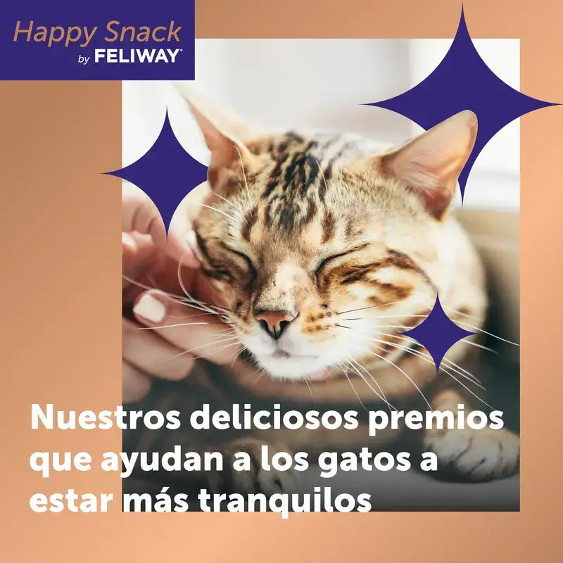 Feliway Happy Snack Κοτόπουλο και Σολομός, 48 φακελάκια