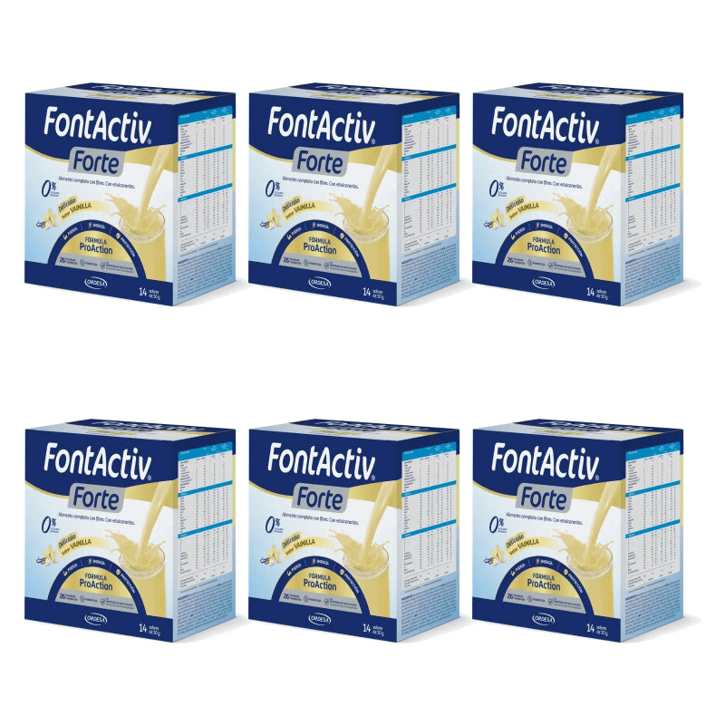 FontActiv Forte Βανίλια, 84 φακελάκια των 30 g
