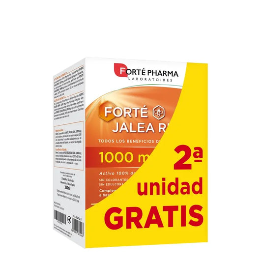 Forté Pharma Φιαλίδιο Forté Βασιλικός Πολτός 1000 Mg Συσκευασία (2η μονάδα δωρεάν), 20 ml