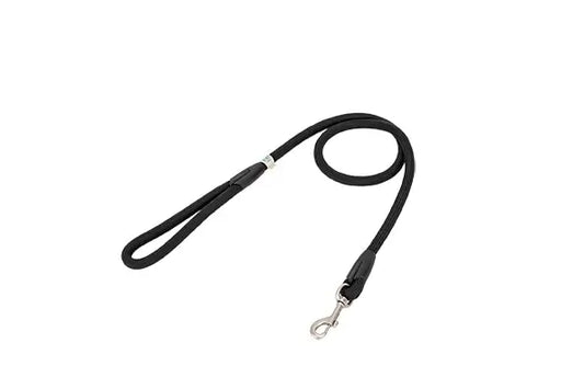 Freedog Λουρί από νάιλον, στρογγυλό, μαύρο, 10 mm, 120 cm