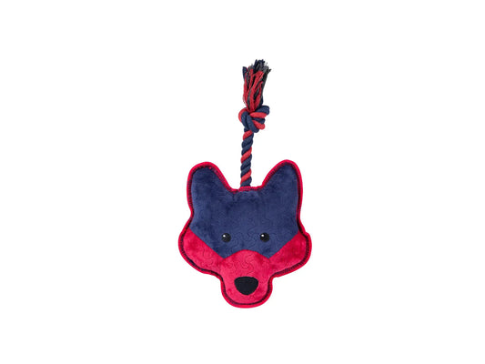 Freedog Παιχνίδι Tough Fox με ήχο και κορδόνι 21X34 εκ.