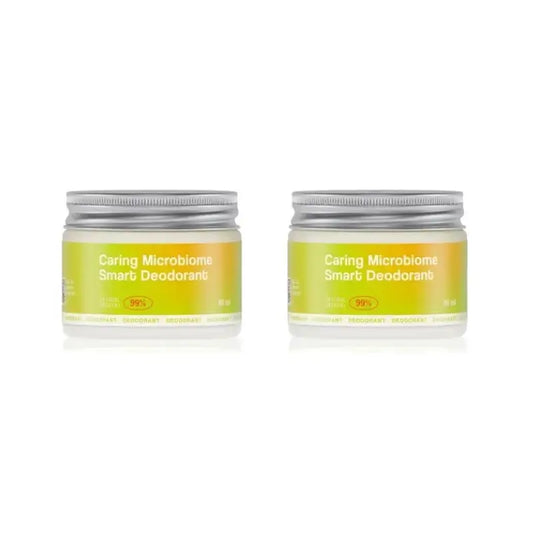 Freshly Caring Microbiome Natural Deodorant, 2x40ml