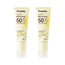 Freshly D+ Natural Suncare Mineral Fluid SPF 50, Συσκευασία 2 x 50 ml