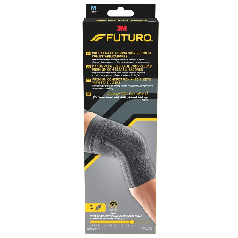Futuro™ Επιγονατίδα συμπίεσης premium με σταθεροποιητές M (36,8 - 43,1 εκ.), 1 τεμάχιο