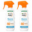 Garnier Delial Προστατευτικό Σπρέι Sensitive Advanced SPF 50+ για ανοιχτόχρωμες, ευαίσθητες και ανθεκτικές στον ήλιο επιδερμίδες, 270 ml, συσκευασία 2 τεμαχίων