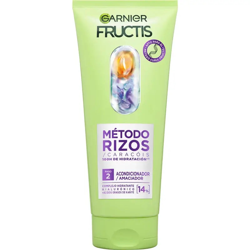 Garnier Fructis Método Rizos Μαλακτικό Βήμα 2, 200 ml