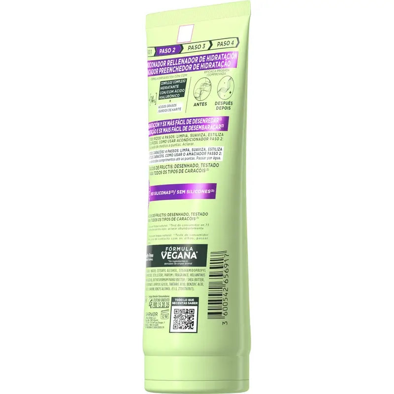 Garnier Fructis Método Rizos Μαλακτικό Βήμα 2, 200 ml