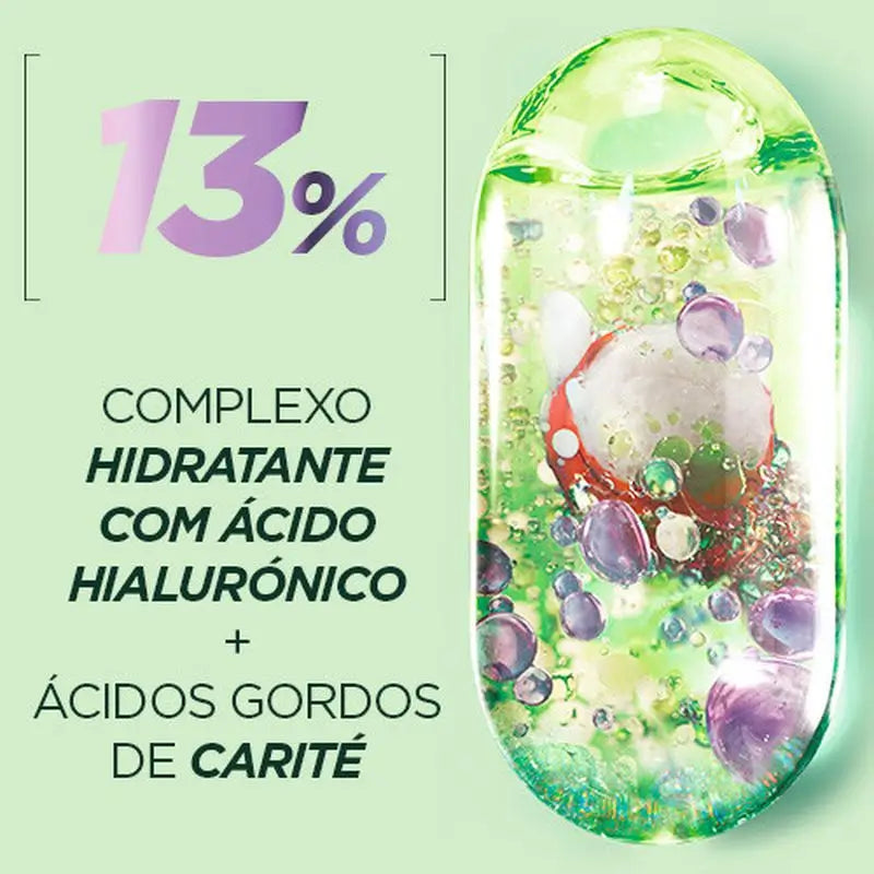 Garnier Fructis Método Rizos Μάσκα Νο 2 για ενυδατωμένα μπούκλα για 1 εβδομάδα 370 ml