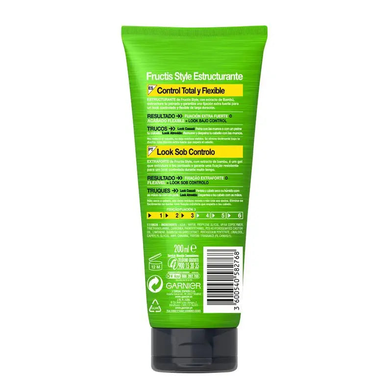 Garnier Fructis Style Τζελ για έντονη δομή 200 ml