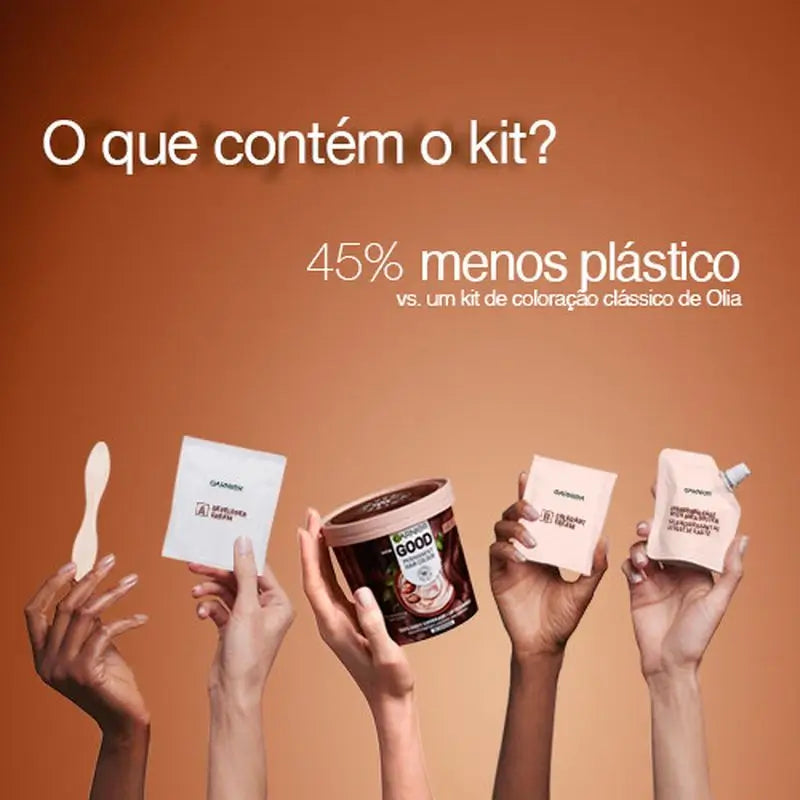 Garnier Good Μόνιμη βαφή χωρίς αμμωνία, 90% φυσικής προέλευσης, απόχρωση 9.1 Ξανθό βανίλια.