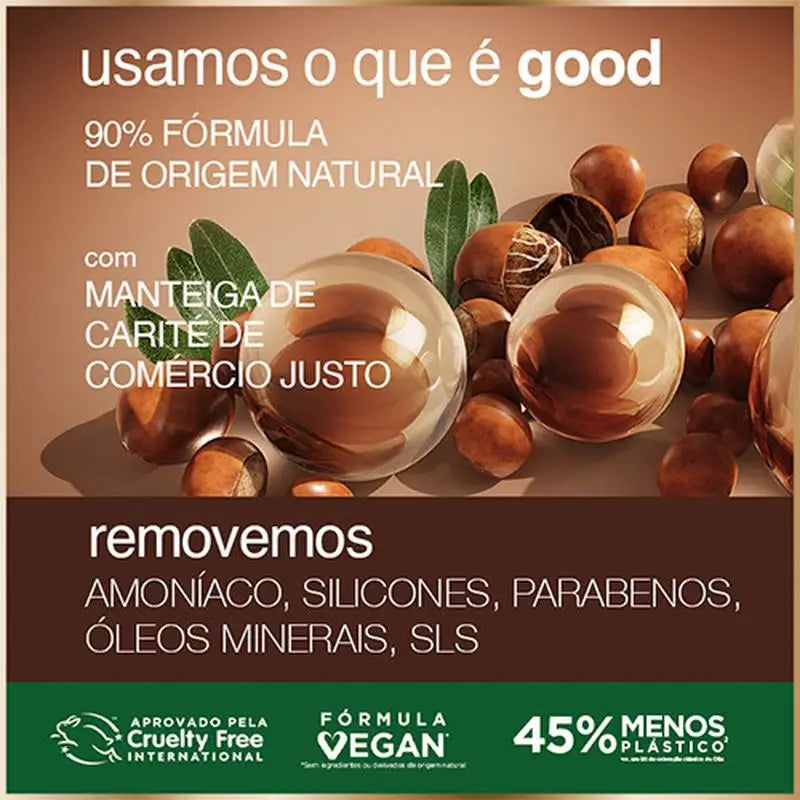 Garnier Good Μόνιμη βαφή χωρίς αμμωνία, 90% φυσικής προέλευσης, απόχρωση 9.1 Ξανθό βανίλια.