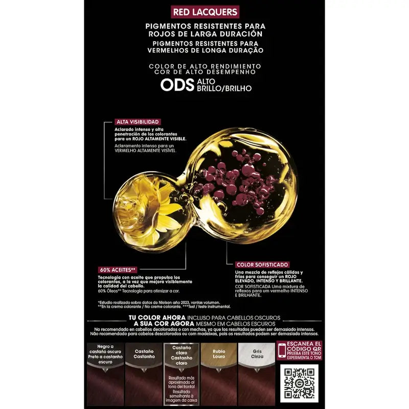 Garnier Olia 5.52 Merlot Exquis Χαλκόχρωμο